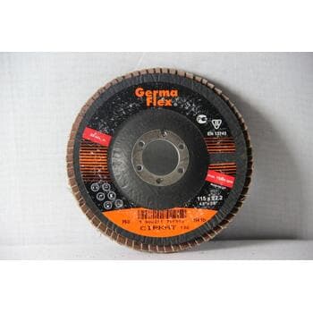 Круг лепестковый тарельчатый d115/22,2 А60 (выгнутый) (цирконий)