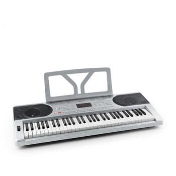 Синтезатор электрический Schubert 61 Etude 300 E-Keyboard серебристый
