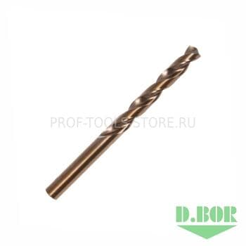Сверло по металлу Cobalt D.BOR HSS-Co DIN 338 Германия d1.0*12/34мм